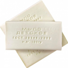 Мыло туалетное "Детское", 100 гр в ассортименте  - Бытовая химия